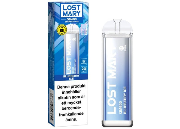 Lost Mary QM600 Blueberry Ice 20mg