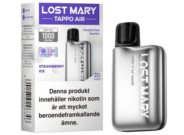 Lost Mary TAPPO Device + PRO Pod Strawberry Ice 20mg
