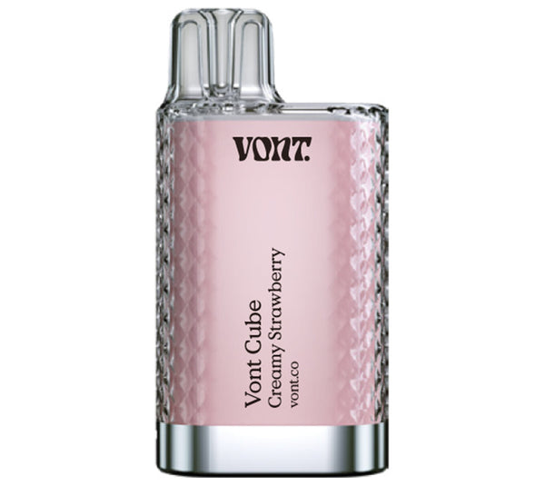 Vont Cube Creamy Strawberry 0mg
