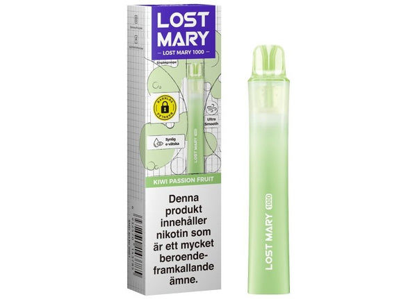 Lost Mary LM1000 Kiwi Passion Fruit 20mg