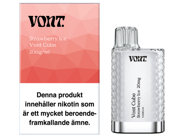 Vont Cube Strawberry Ice 20mg
