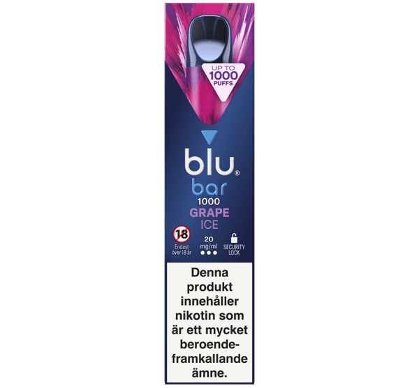 Blu Bar Grape Ice 20mg