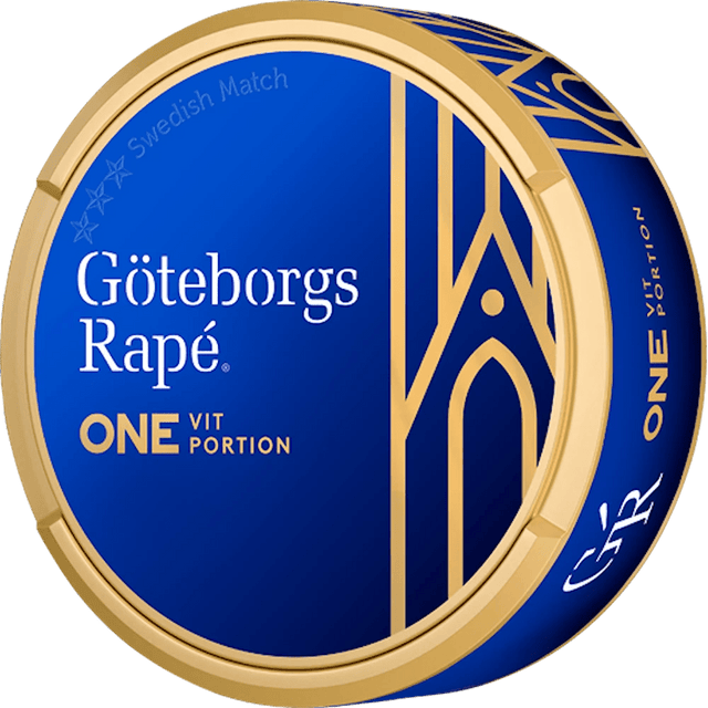 Göteborgs Rapé ONE White bild 1