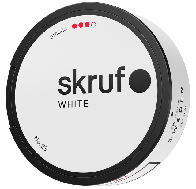 Skruf No. 23 Stark White Portion bild 1