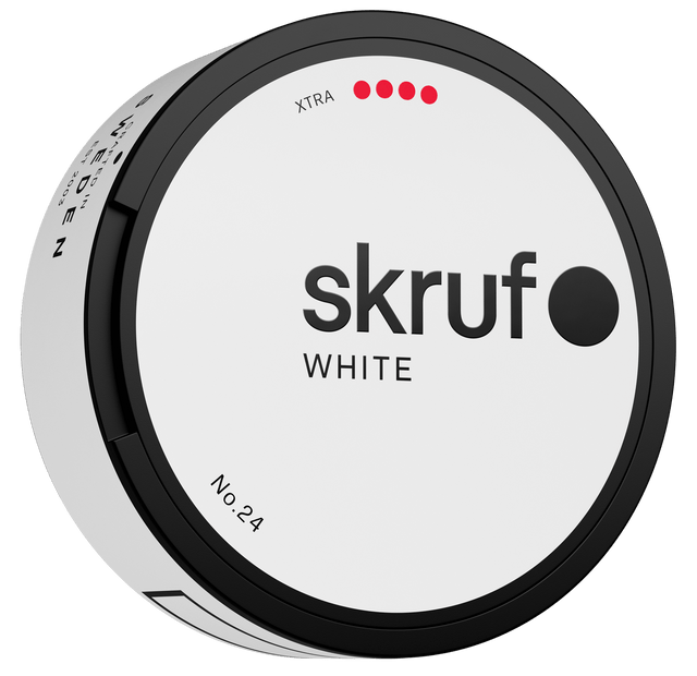 Skruf No. 24 Xtra Stark White Portion bild 3