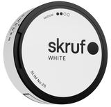 Skruf No. 25 Original Slim White Portion bild 3