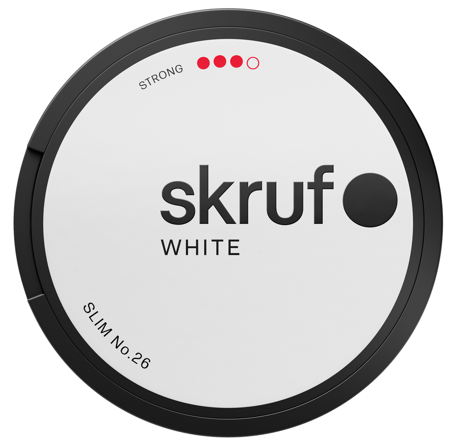 Skruf No. 26 Stark Slim White Portion bild 2