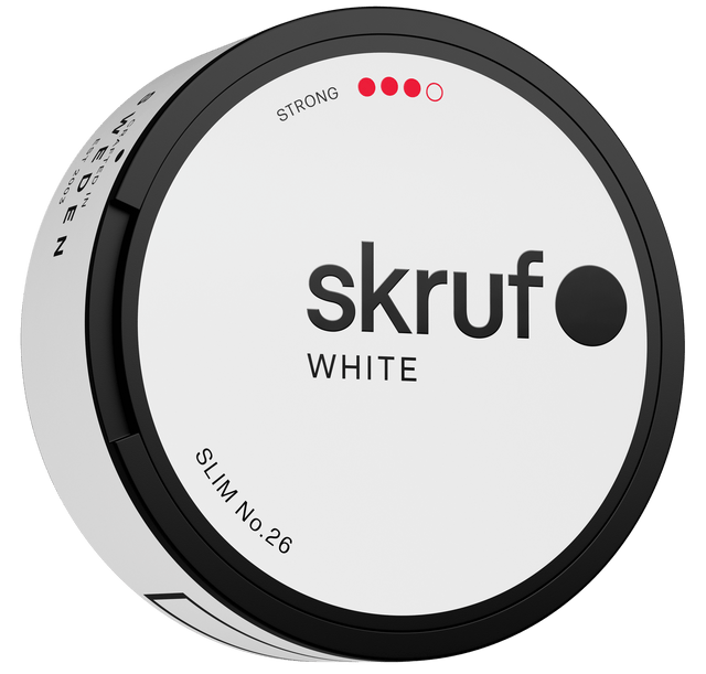 Skruf No. 26 Stark Slim White Portion bild 3