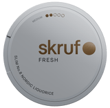Skruf No. 08 Nordic Liquorice Slim White Portion bild 2