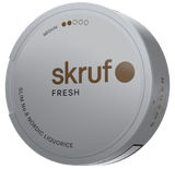 Skruf No. 08 Nordic Liquorice Slim White Portion bild 1