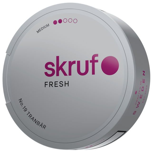 Skruf No. 19 Tranbär White Portion bild 1