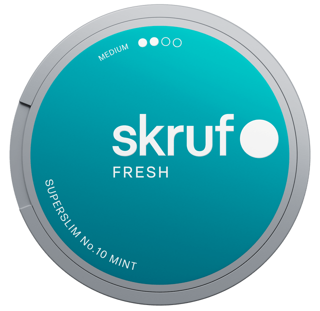 Skruf No. 10 Fresh Superslim White Portion bild 2
