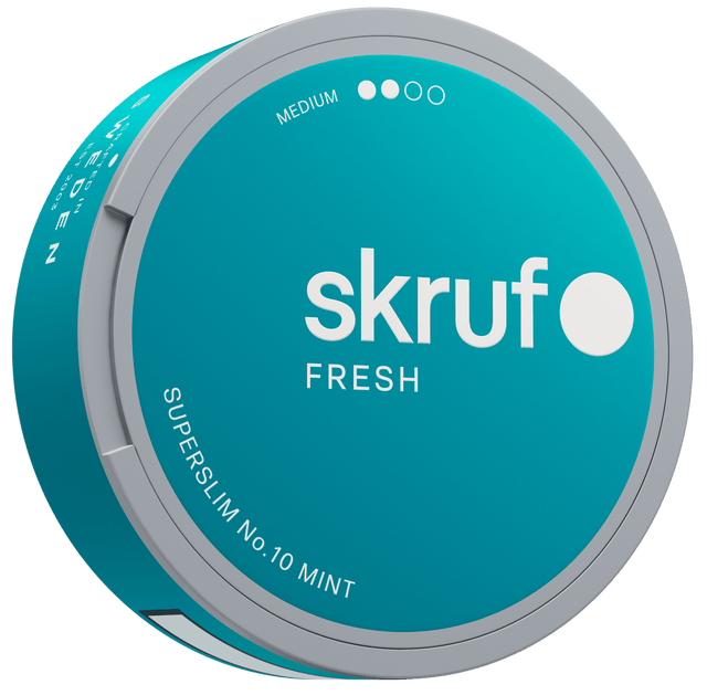 Skruf No. 10 Fresh Superslim White Portion bild 3