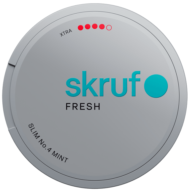 Skruf No. 04 Fresh Stark Slim White Portion bild 2