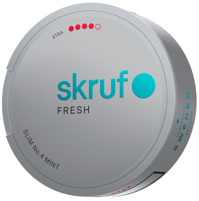 Skruf No. 04 Fresh Stark Slim White Portion bild 1