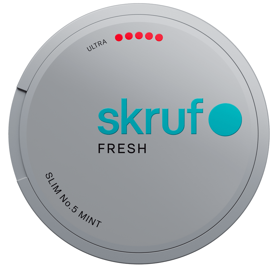 Skruf No. 05 Slim Fresh Ultra Strong White Portion bild 2