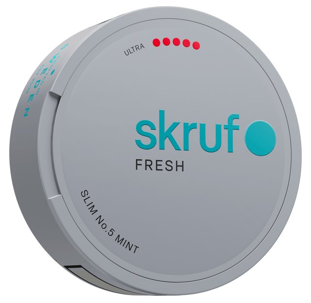 Skruf No. 05 Slim Fresh Ultra Strong White Portion bild 3
