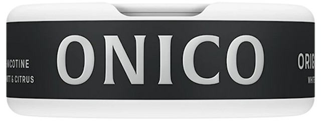 Onico White Mini – liten prilla med låg rinnighet och långvarig smakrelease.