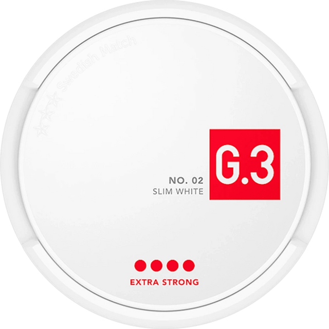 G.3 Slim White Extra Strong bild 1