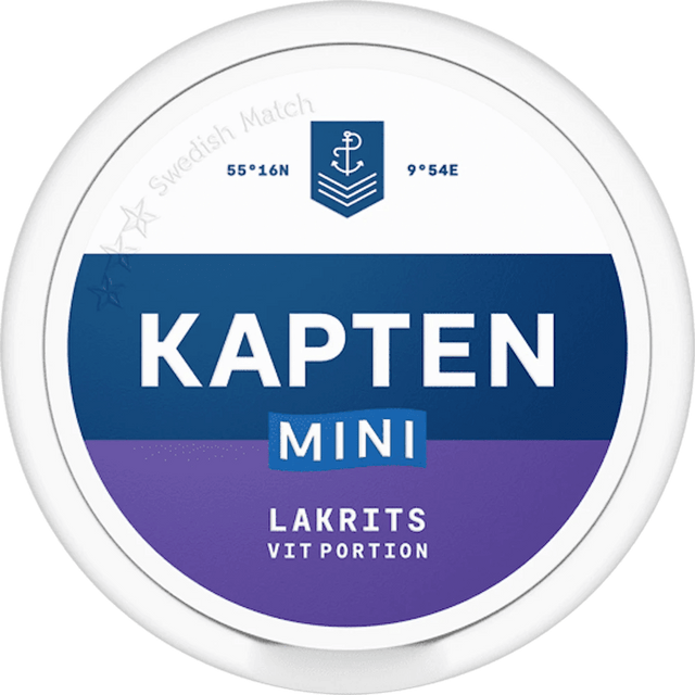 Kapten Vit Lakrits Mini bild 3