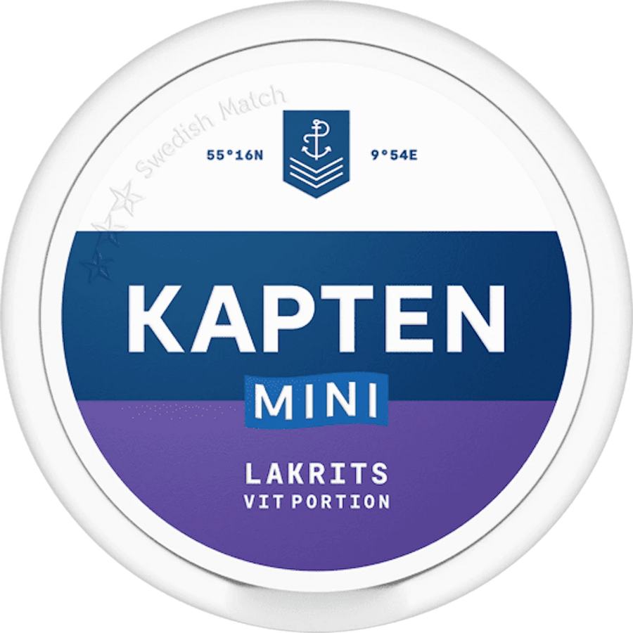 Kapten Vit Lakrits Mini bild 3
