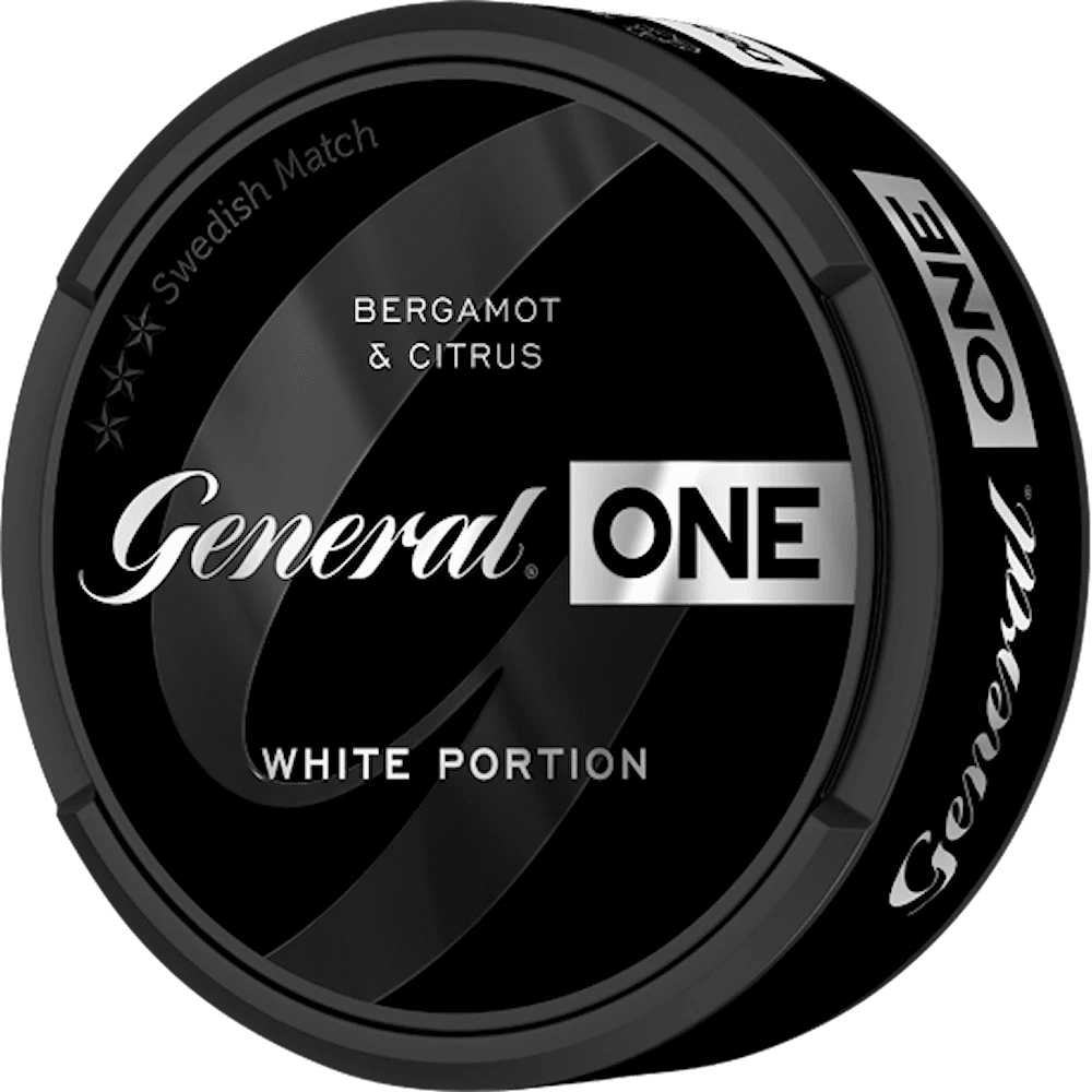 General ONE White Portion | Äkta Svenskt Snus på Snusarna.se