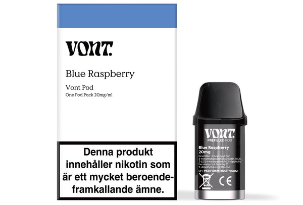 Vont Pod Blue Raspberry 20mg