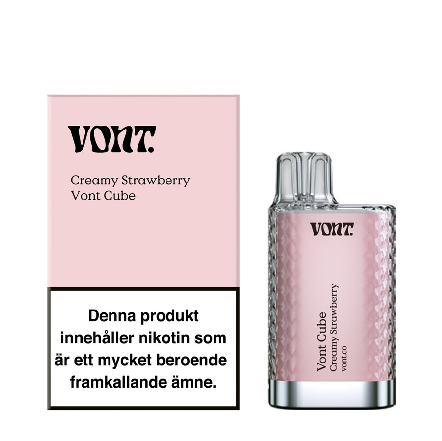Vont Cube Creamy Strawberry 20mg bild 3