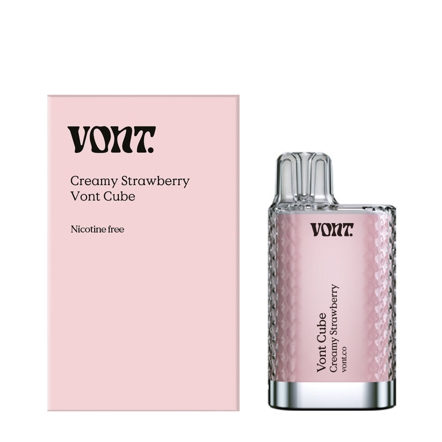 Vont Cube Creamy Strawberry 0mg bild 2