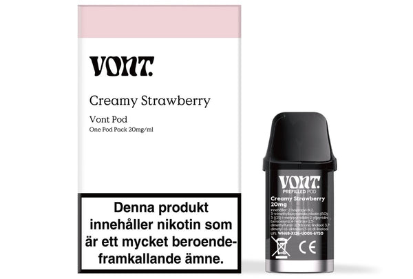 Vont Pod Creamy Strawberry 20mg