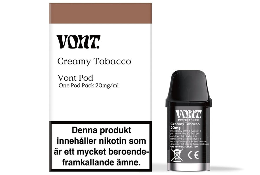 Vont Pod Creamy Tobacco 20mg bild 1