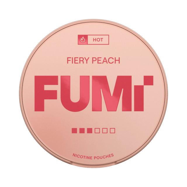 FUMi Fiery Peach med smak av persika och chili
