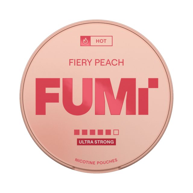 FUMi Fiery Peach med smak av persika och chili