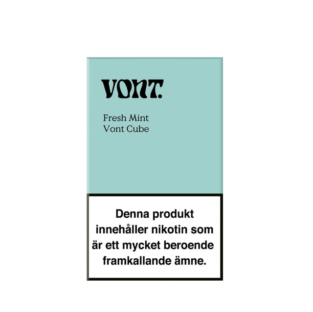 Vont Cube Fresh Mint 20mg engångsvape 800 puffar