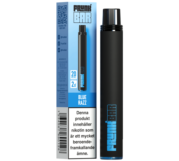 Frunk Bar Blue Razz 20mg