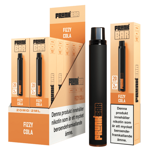Frunk Bar Fizzy Cola vape med colasmak