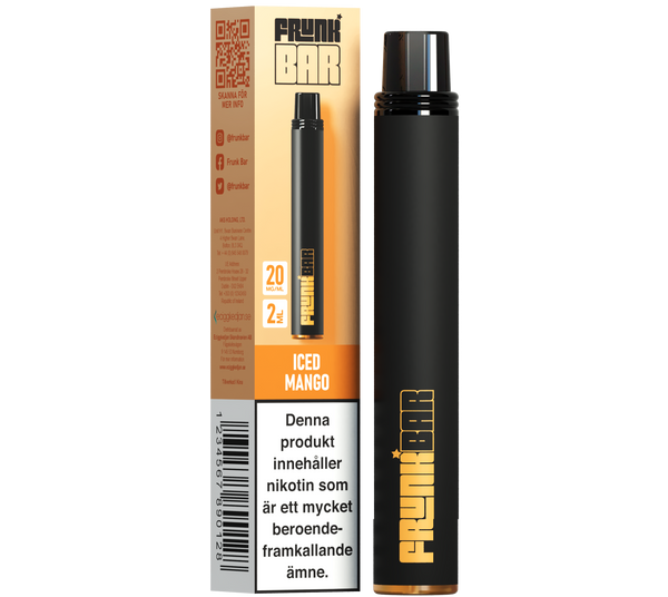 Frunk Bar Iced Mango 20mg