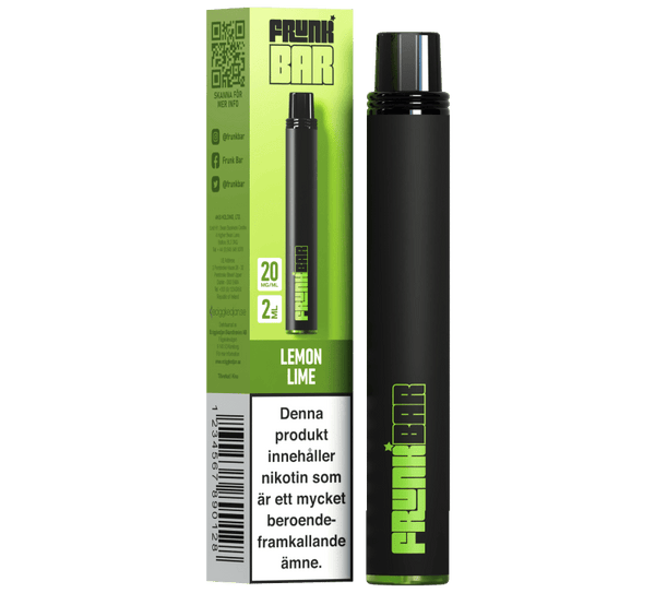 Frunk Bar Lemon & Lime 20mg