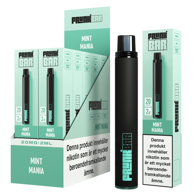 Frunk Bar Mint Mania vape med mint