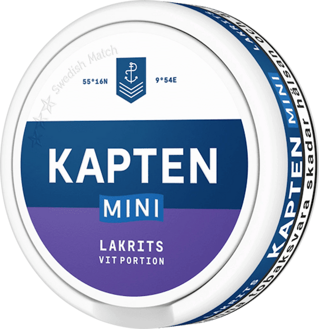 Kapten Vit Lakrits Mini bild 1