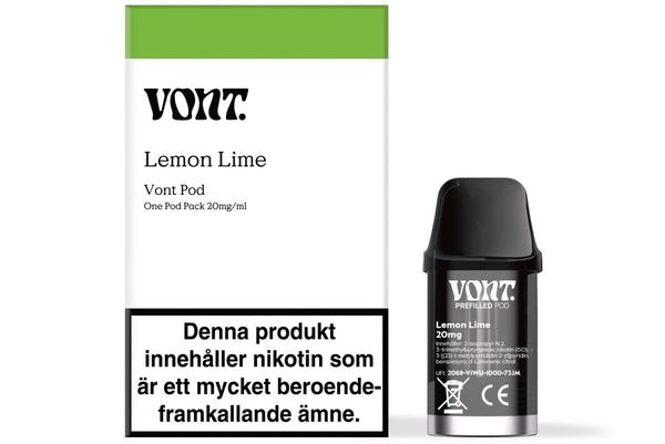 Vont Pod Lemon Lime 20mg