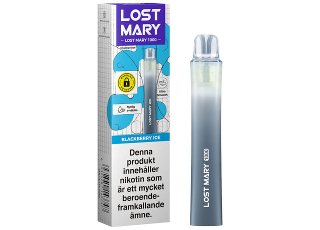 Lost Mary LM1000 Blackberry Ice 20mg bild 1