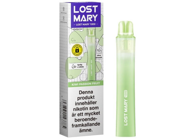 Lost Mary LM1000 Kiwi Passion Fruit 20mg bild 1