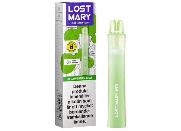 Lost Mary LM1000 Strawberry Kiwi 20mg