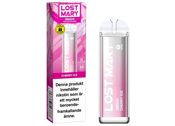 Lost Mary QM600 Cherry Ice 20mg