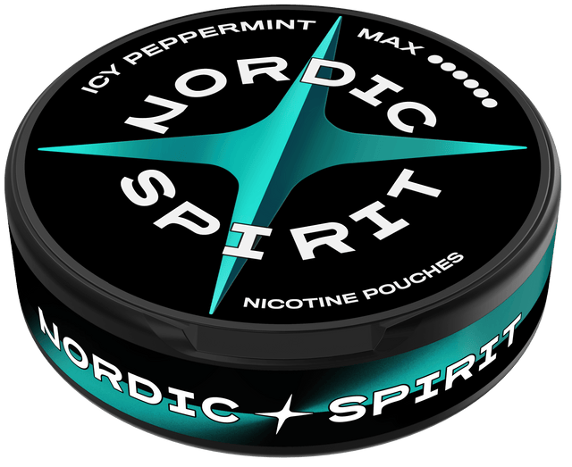 Nordic Spirit Icy Peppermint Max dosa – ultra starka nikotinpåsar