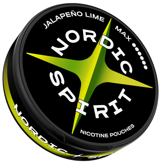 Nordic Spirit Jalapeño Lime Max slim prillor med kryddig citrusprofil