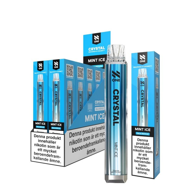 N One Crystal Mint Ice vape med mint och cooling