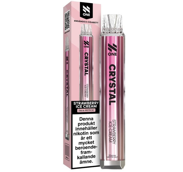 N One Crystal Strawberry Ice Cream 20mg