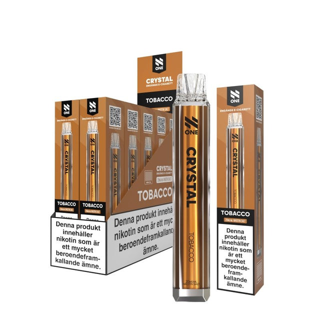 N One Crystal Tobacco vape 20mg